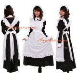 French Sexy Sissy Maid Dress Cotton Lockable Dress Maid Uniform Cosplay Costume Tailor-Made[CK1219]