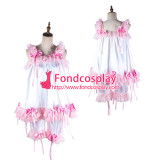 French Sissy Maid Satin Dress  Cosplay Costume Tailor-Made[G2055]