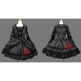 French Sissy Maid Gothic Lolita Punk Fashion Dress Cosplay Costume Tailor-Made[CK523]