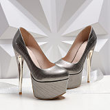 French Pleaser Seduce Crossdresser Sissy Maid High-heels 16CM