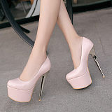 French Pleaser Seduce Crossdresser Sissy Maid High-heels 16CM