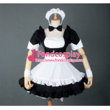 French Sexy Sissy Maid Dress Cotton Uniform Cosplay Costume Custom-Made[G783]