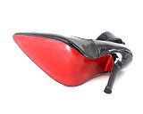 French Pleaser Seduce Crossdresser Lockable Sissy Maid High-heels 12CM