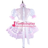 French Clear Pvc Sissy Maid Lockable Dress Tpu Uniform Tailor-Made[G1502]