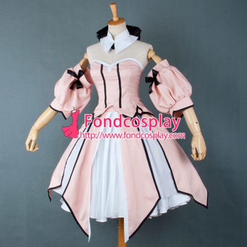 Fate Unlimited Codes Saber Lily Dress Cosplay Costume Tailor-Made[G755]