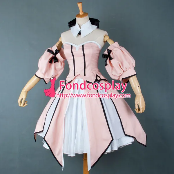 Fate Unlimited Codes Saber Lily Dress Cosplay Costume Tailor-Made[G755]