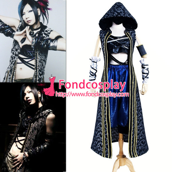 Venitas-Nega J-Rock Outfit Jacket Coat Gothic Punk Cosplay Costume Tailor-Made[G889]