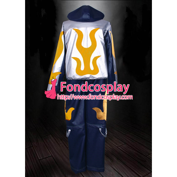 Tekken Jin Kayama Outfit Jacket Pants Game Cosplay Costume Tailor-Madee[G148]