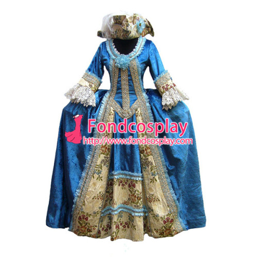 Victorian Rococo Gown Ball Costume Gothic Costume Tailor-Made[G1164]