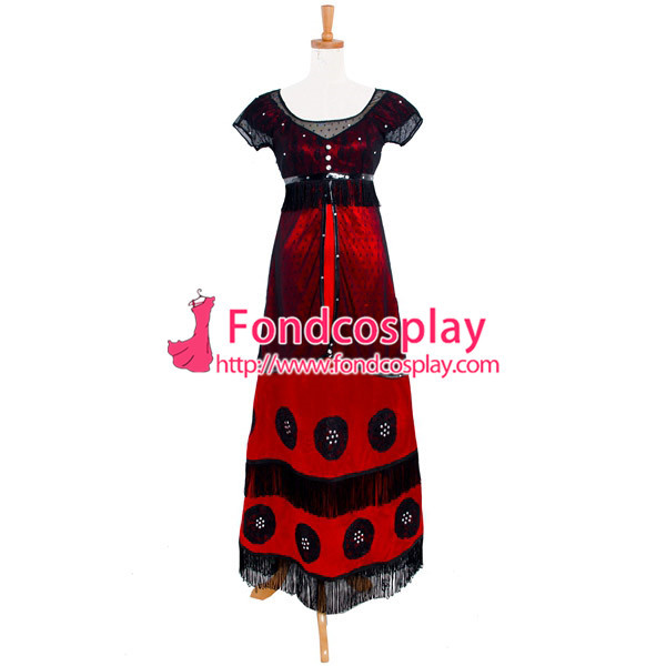 Titanic Rose Dewitt Bukater Dress Movie Cosplay Costume Custom-Made[G874]