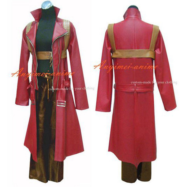 US$ 174.14 - Devil May Cry 2 Dmc Dante Jacket Coat Game Cosplay Costume  Custom-Made[G269] 