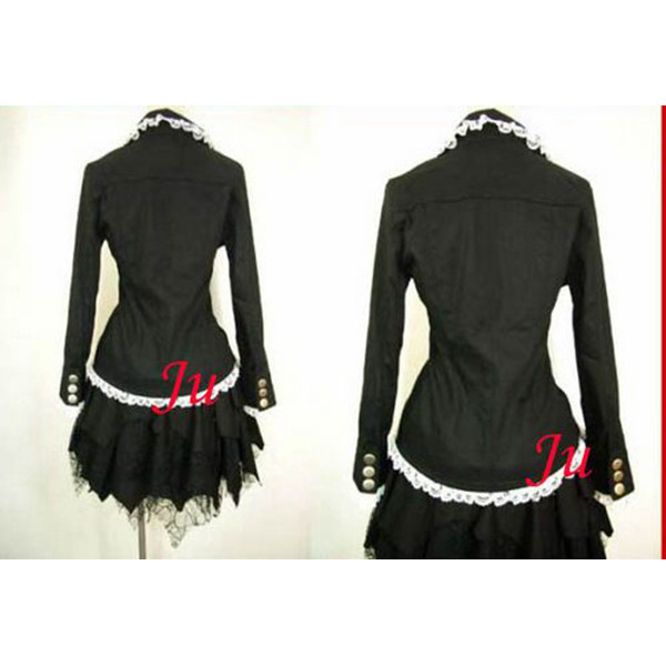 Gothic Lolita Punk Fashion Jacket Dress Cosplay Costume Tailor-Made[CK320]
