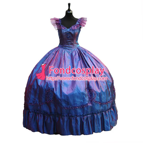 Victorian Rococo Gown Ball Costume Gothic Evening Dress Costume Tailor-Made[G1148]