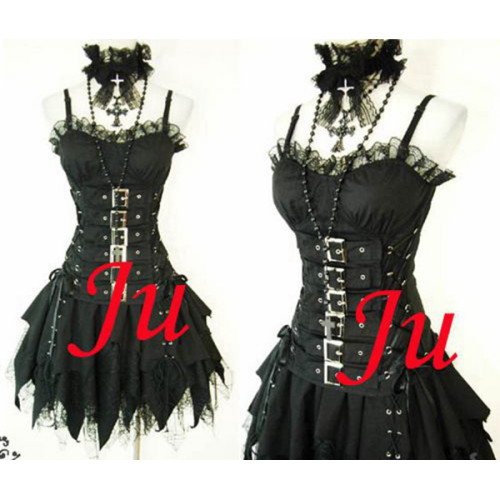 Gothic Lolita Punk Fashion Dress Cosplay Costume Tailor-Made[CK734]