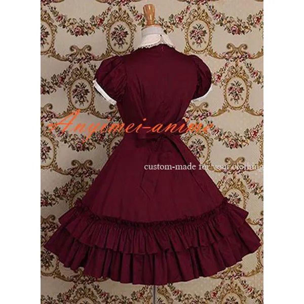 Gothic Lolita Punk Fashion Dress Cosplay Costume Tailor-Made[CK1124]