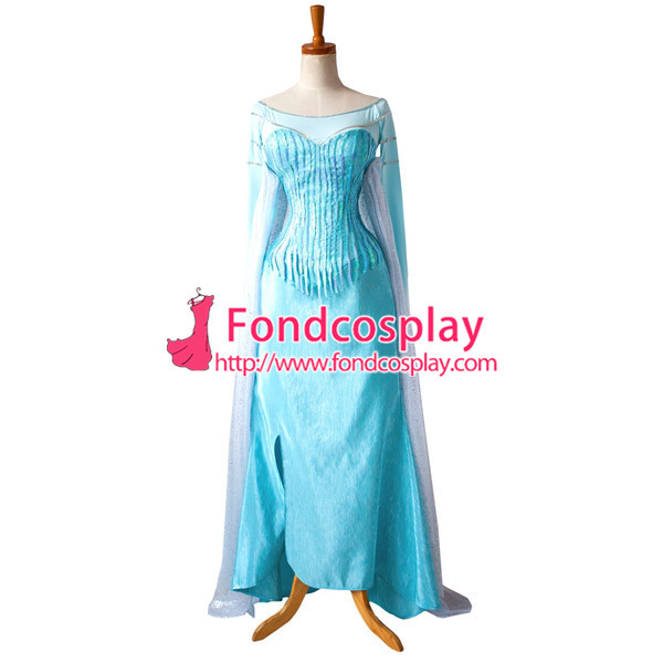 Elsa Dress Movie Costume Cosplay Tailor-Made[G1298]