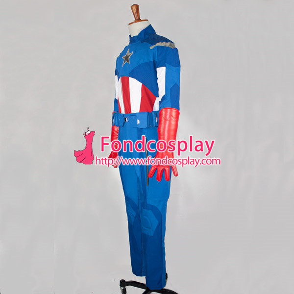 Captain America Steve Rogers Avengers Jacket Coat Movie Cosplay Costume Tailor-Made[G814]