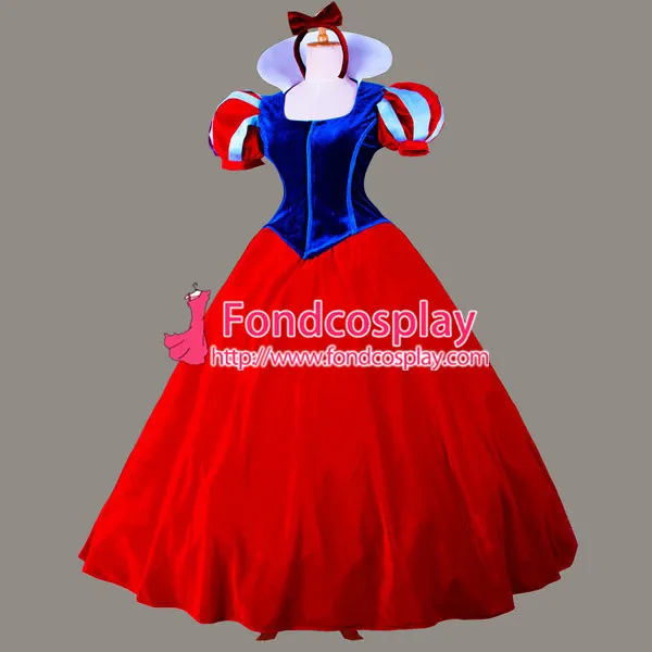 Snow White Princess Dress Christmas & Halloween Cosplay Costume Custom-Made[CB219]