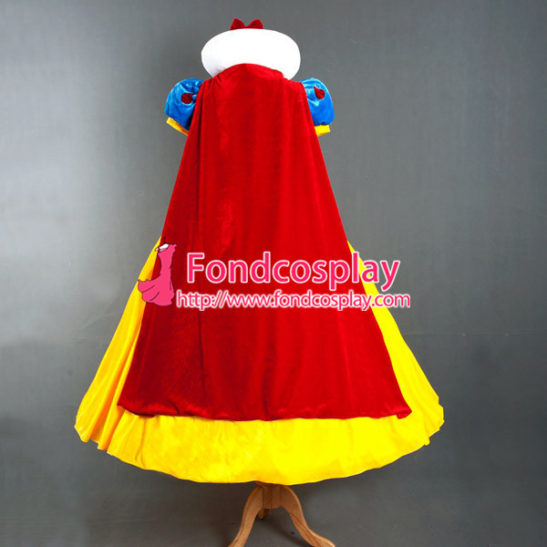 Snow White Princess Dress Belle Dress Christmas Cosplay Costume Custom-Made[G886]