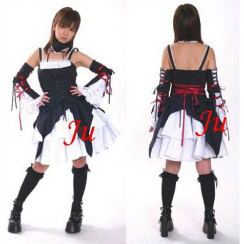 Gothic Lolita Punk Fashion Dress Outfit Tailor-Made[CK235]