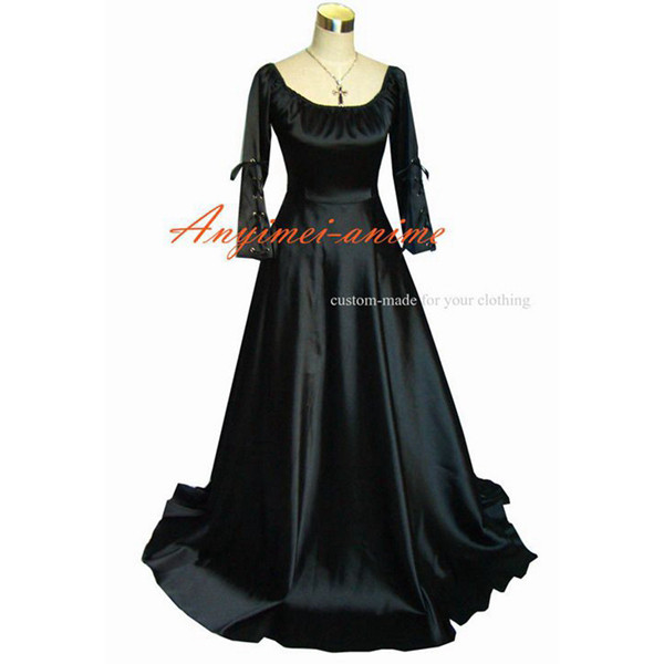 Gothic Lolita Punk Medieval Gown Ball Outfit Evening Dress Cosplay Costume Tailor-Made[G365]