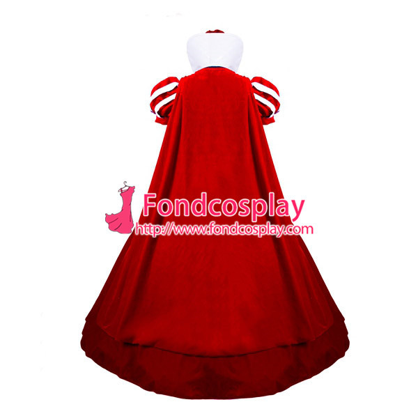 Velvet Snow White Princess Dress Movie Cosplay Costume Custom-Made[G858]
