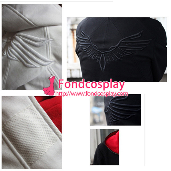 Assassin Creed Iii Desmond Miles Hoodie Jacket Coat Cosplay Costume Custom-Made[G813]