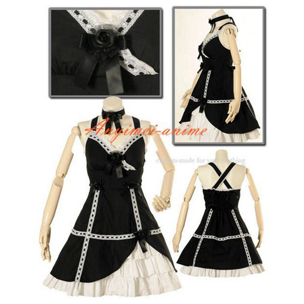 Gothic Lolita Punk Fashion Dress Cosplay Costume Tailor-Made[CK1053]