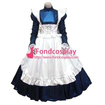 Lockable Pvc Maid Dress Maid Vinyl Uniform Tailor-Made[G1637]