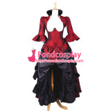 O Dress The Story Of O With Bra Gothic Punk Taffeta Dress Cosplay Costume Tailor-Made[G156]