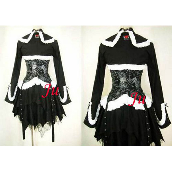 Gothic Lolita Punk Fashion Jacket Coat Dress Cosplay Costume Tailor-Made[CK319]