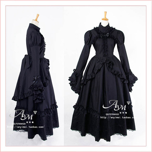 Gothic Lolita Punk Ball Medieval Gown Victoria Dress Cosplay Costume Tailor-Made[G435]