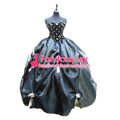 Victorian Rococo Gown Ball Costume Gothic Evening Dress Costume Tailor-Made[G1158]