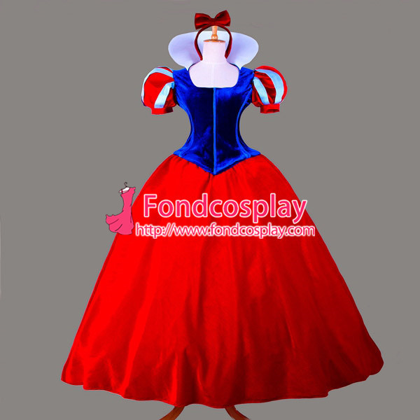 Snow White Princess Dress Christmas & Halloween Cosplay Costume Custom-Made[CB219]