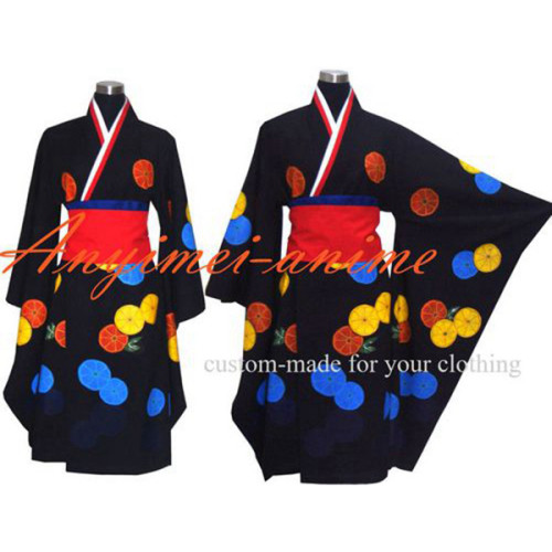 Hell Girl Enma Ai Japan Kimono Dress Cosplay Costume Tailor-Made[G259]