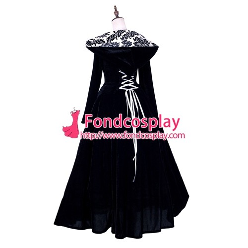 Victorian Rococo Gown Ball Dress Gothic Velvet Costume Tailor-Made[G1773]
