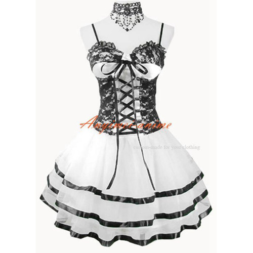 Gothic Lolita Punk Sweet Fashion White Ballet Dress Cosplay Costume Tailor-Made[CK1295]