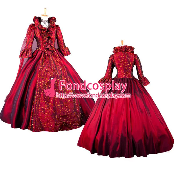Victorian Rococo Gown Ball Dress Gothic Costume Tailor-Made[G1056]