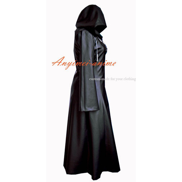 Kingdom Hearts Axel Jacket Coat Organization Xiii Game Cosplay Costume Tailor-Made[CK015]