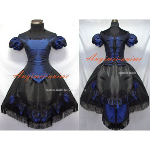 Victorian Rococo Medieval Gown Cothic Lolita Punk Dress Cosplay Costume Custom-Made[G543]