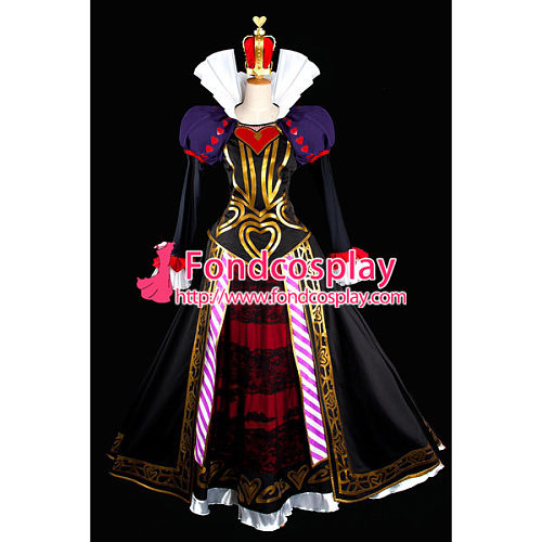 Alice Madness Returns Alice Red Queen Princess Dress Game Cosplay Costume Tailor Made[G995]