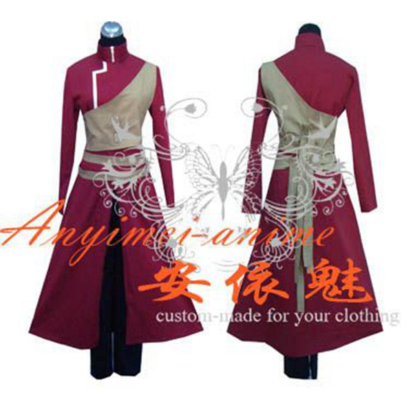 Naruto Gaara Outfit Jacket Coat Cosplay Costume Tailor-Made[G266]
