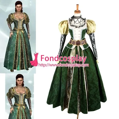 Assassin'S Creed Revelations Sofia Sartor Outfit Cosplay Costume Tailor-Made[G1625]