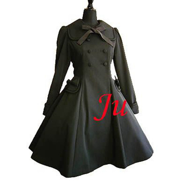 Gothic Lolita Punk Fashion Coat Jacket Dress Outfit Cosplay Costume Tailor-Made[CK040]