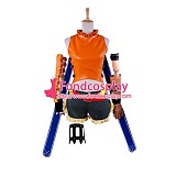 Final Fantasy-Ffx-2 Rikku Outfit Game Cosplay Costume Tailor-Made[G1401]