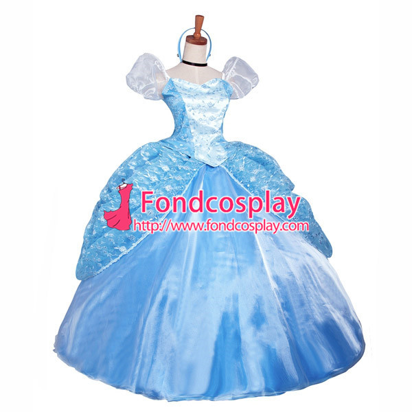 Princess Cinderella Dress Movie Costume Dress Tailor-Made[G1121]
