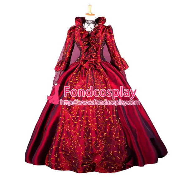 Victorian Rococo Gown Ball Dress Gothic Costume Tailor-Made[G1056]