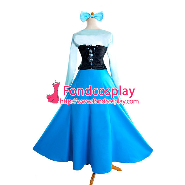US$  - Princess Ariel Dress Movie Costume Cosplay Tailor-Made[G1007]  