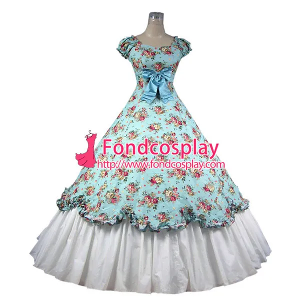 Gothic Lolita Punk Medieval Gown Figure Ball Long Evening Dress Jacket Tailor-Made[CK1399]