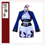 Black Butler Kuroshitsuji Lao Ran-Mao Coat Dress Cosplay Costume Tailor-Made[CK1357]